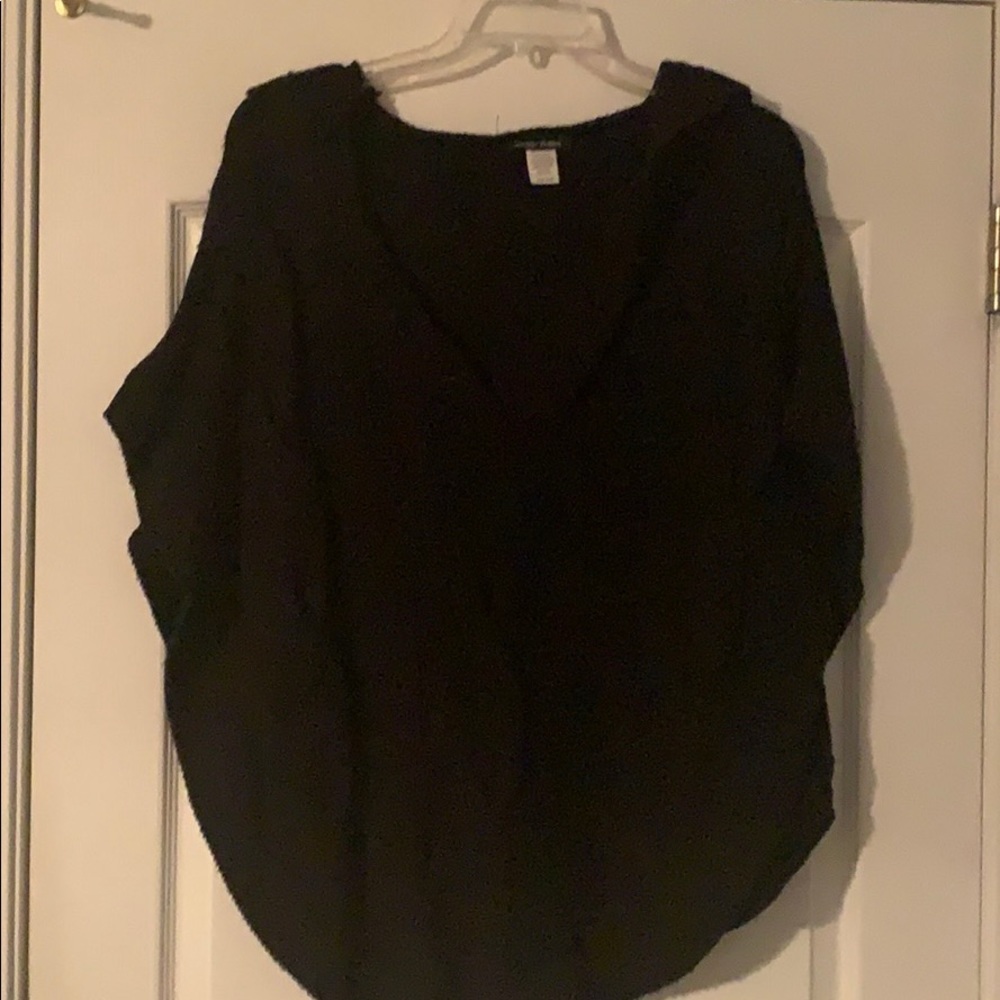 Black Sweater Cape